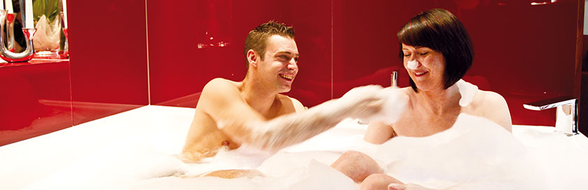 Romantischer Kurzurlaub Wellness-Suite am Rhein