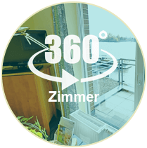 360Grad Ansicht Hotelzimmer